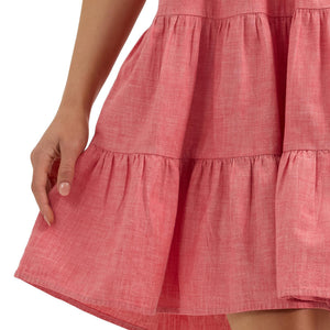 Wrangler Women's  Strappy Tiered Dress Red 112365032