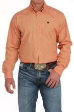 Load image into Gallery viewer, Cinch Men&#39;s Geometric Print Button-Down Western Shirt - coral MTW105875