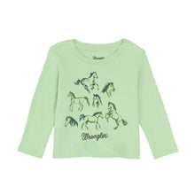 Load image into Gallery viewer, Wrangler® Baby Girl T-Shirt - Green  112367499