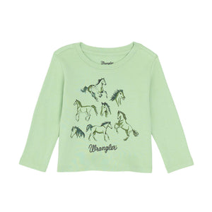 Wrangler® Baby Girl T-Shirt - Green  112367499