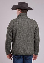 Load image into Gallery viewer, Stetson Apparel Mens Sweater Bonded Knit 1101401206190 GR