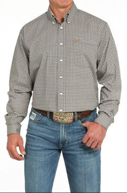 CINCH Men's Geo Print Brown MTW1105941