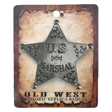 U.S. Marshal 5 Point Star Historic Replica Badge