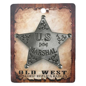 U.S. Marshal 5 Point Star Historic Replica Badge
