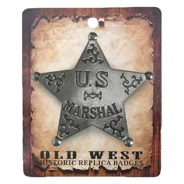 U.S. Marshal 5 Point Star Historic Replica Badge