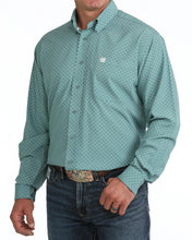 Load image into Gallery viewer, Cinch Mens L/S Print Arenaflex MTW1106136 BLU