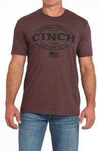Cinch Mens Tee Purple MTT1690677