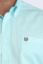 Load image into Gallery viewer, Cinch Mens L/S Print Blue MTW1106062