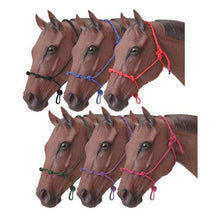 Load image into Gallery viewer, Tough1 Knotted Rope Training Halter with Twisted Crown  50-1090