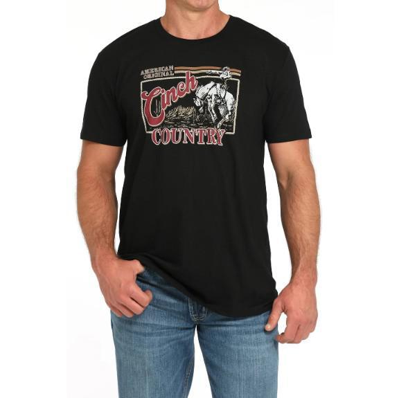 Cinch Country American Original Blk T-shirt MTT1690687