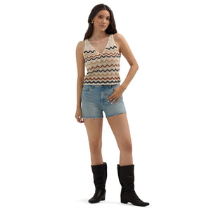 Wrangler Women's Crochet Sweater Tank 112364720