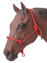 Load image into Gallery viewer, Tough1 Knotted Rope Training Halter with Twisted Crown  50-1090