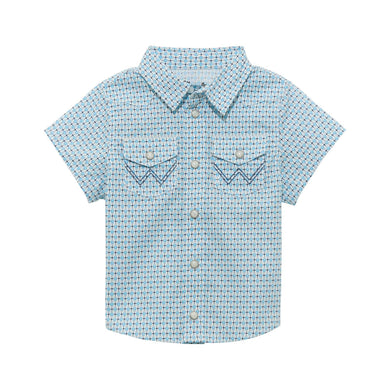 Wrangler Boy Inf/Tod Short Sleeve Western Snap Shirt 1123656604