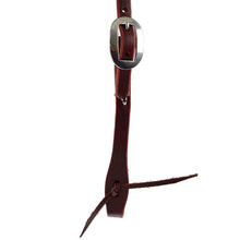 Load image into Gallery viewer, Berlin Latigo Browband Headstall W/ties  L1100