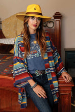 Load image into Gallery viewer, Cruel Southwestern Serape Kimono CTW7365002MUL