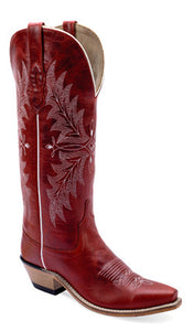 Old West 14" Red Dress Boot TS1551