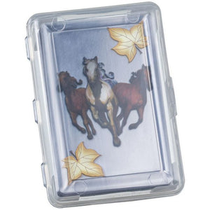 Tough 1 Transparent Horse Playing Cards 87-1643