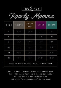 2 Fly Rowdy Momma Swim Romper