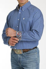 Load image into Gallery viewer, Cinch Mens LS Star Print MTW1105764 ROY