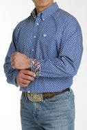 Cinch Mens LS Star Print MTW1105764 ROY