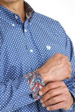 Load image into Gallery viewer, Cinch Mens LS Star Print MTW1105764 ROY