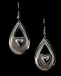 Austin Accent Open Heart Dangle Earrings ER122