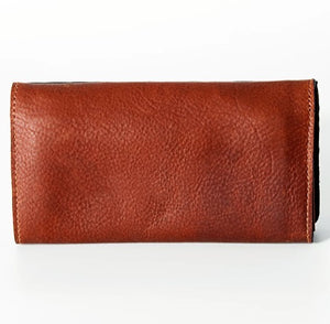 American Darling Dk Leather Tooled Wallet ADBGZ393