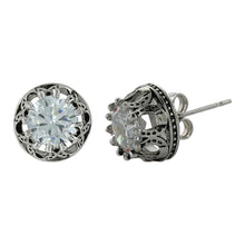 Load image into Gallery viewer, Montana Silversmith Lucky Water Horseshoe Post Earrings ER3561