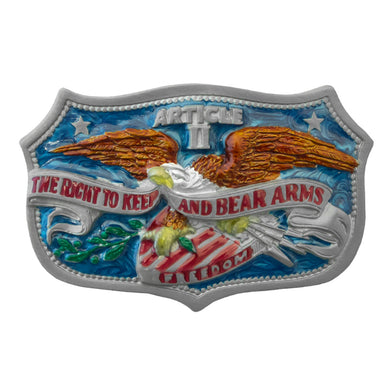 Right to Keep & Bear Arms Belt Buckle