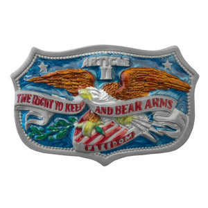 Right to Keep & Bear Arms Belt Buckle