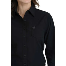 Load image into Gallery viewer, Womens LS Cinch Arenaflex Black MSW9164253