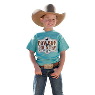 Cinch Youth Boys SS Tee MTT7670176 BLU