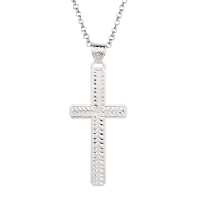 Load image into Gallery viewer, Montana Silversmith Brilliant Belief Cross Necklace NC5890