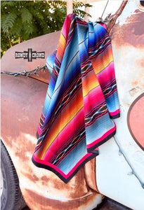 Rowdy Crowd Serape Aztec Wild Rag/Scarf