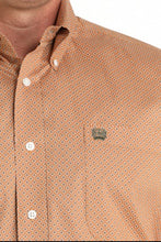Load image into Gallery viewer, Cinch Men&#39;s  Lt. Brown Geometric Print LS MTW1105980