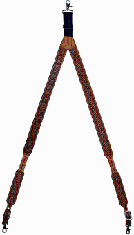 3D Suspender Nat Basketweave DS503