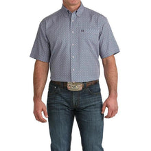 Load image into Gallery viewer, Cinch Mens S/S Print Arenaflex Lilac MTW1704161