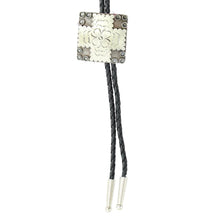 Load image into Gallery viewer, AUSTIN ACCENT BOLO SQUARE W/WESTERN CROSS 2434