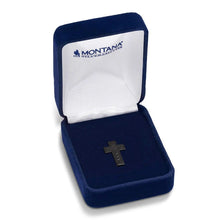 Load image into Gallery viewer, Montana Silversmiths Dark Engraved Cross Pen PIN6515