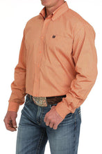 Load image into Gallery viewer, Cinch Men&#39;s Geometric Print Button-Down Western Shirt - coral MTW105875