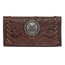 Load image into Gallery viewer, American West Lariats and Lace Tri-Fold Wallet 7385282