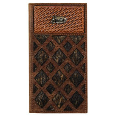 Justin Rodeo Wallet Brindle Inlay 2172767W3