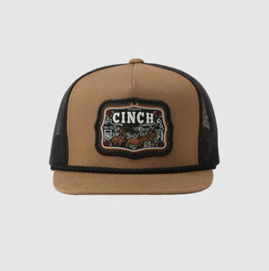 Cinch Men's Western Graphic Brown Trucker Cap MCC0600607