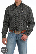 Load image into Gallery viewer, Cinch Men&#39;s Rope Print Button-down Shirt MTW1105854