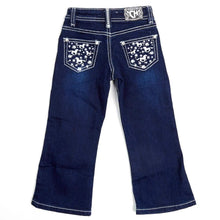 Load image into Gallery viewer, Cowboy Hardware Tod Skull Boot Stitch Boot Cut Jean Med Wash 702050-450-JT