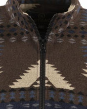 Load image into Gallery viewer, Outback Trading Co. Men&#39;s Charlie Qtr Zip Henley Brown 48736