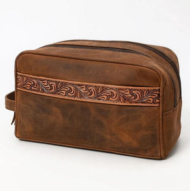 American Darling Western Lthr Toiletry Bag OHM107B