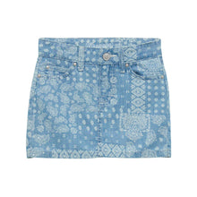 Load image into Gallery viewer, Wrangler Girl&#39;s Bandana Denim Skirt 112365087