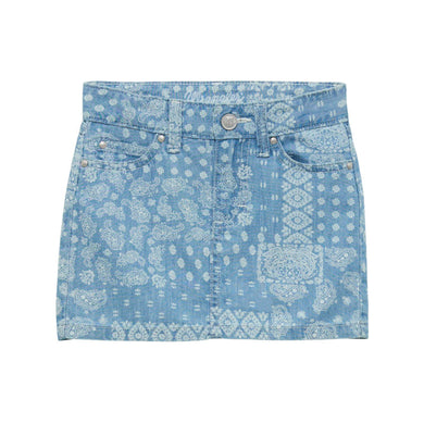 Wrangler Girl's Bandana Denim Skirt 112365087