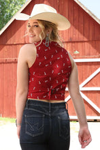 Load image into Gallery viewer, Cruel Denim Womens Vest CTV7532002 RED